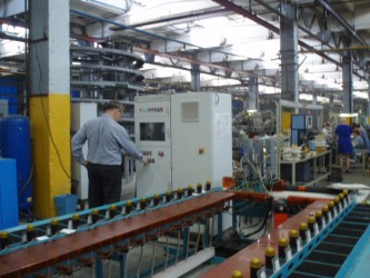 Roller bearing inspection machine