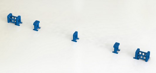 Assembly stand for SR piles