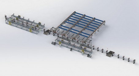 Transportation scheme for SR repair line