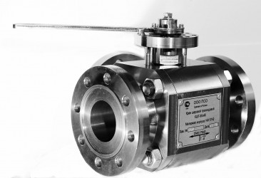Three-way ball valve