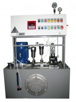 BPU hydraulic pressure tester assembly